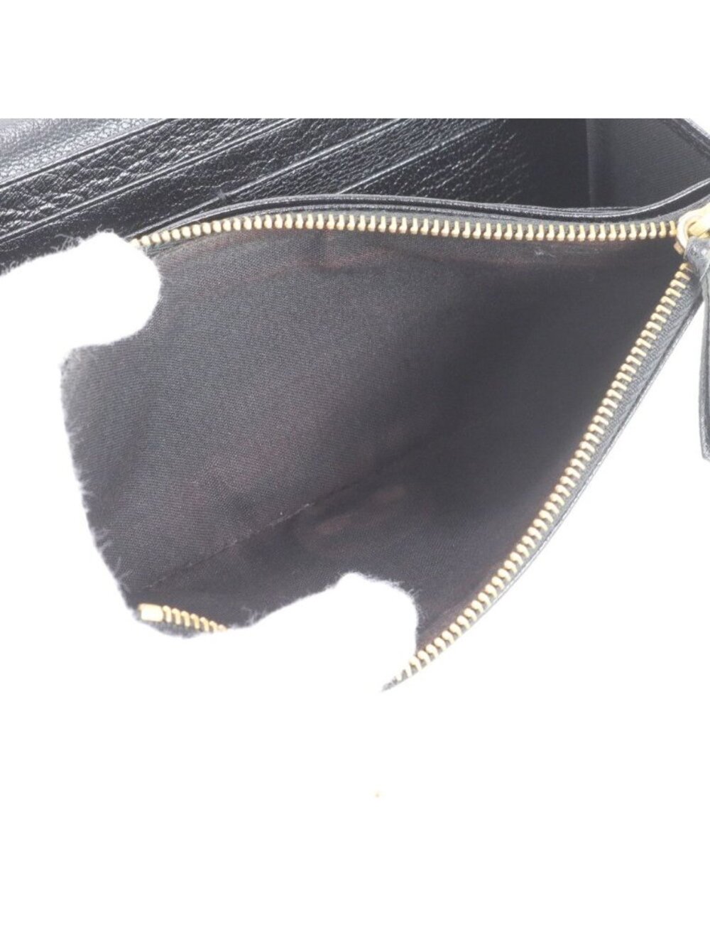Balenciaga Classic Metallic Edge Money Wallet Leather Black - Picture 7 of 8